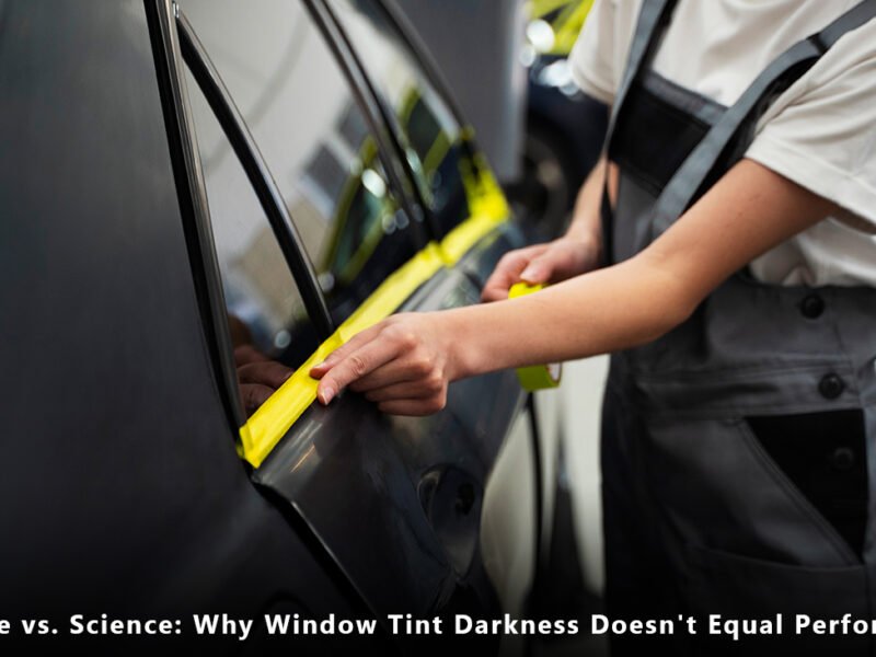Shade vs. Science: Why Window Tint Darkness Doesn’t Equal Performance