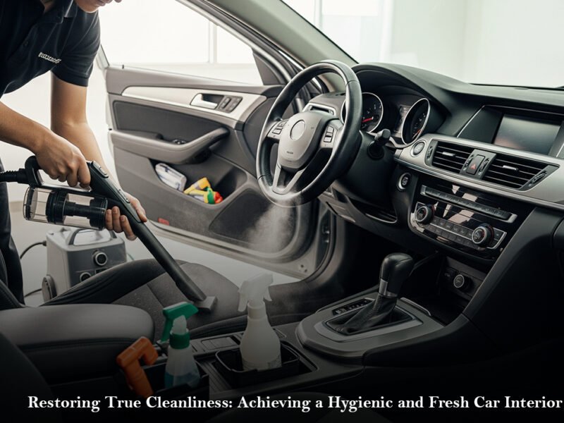 Restoring True Cleanliness: Achieving a Hygienic and Fresh Car Interior